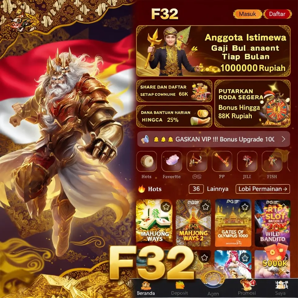 f32 Masuk - f32 Resmi